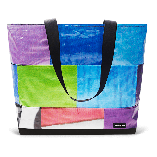 Patchwork Zippered Blake Tote