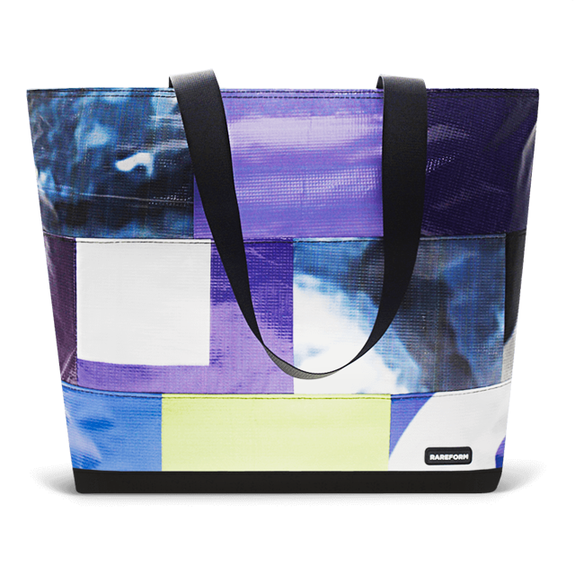 Patchwork Zippered Blake Tote