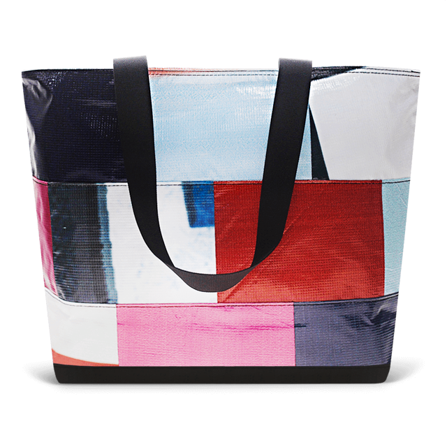 Patchwork Zippered Blake Tote