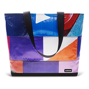 Patchwork Zippered Blake Tote