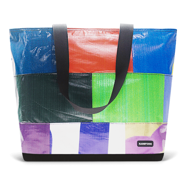 Patchwork Zippered Blake Tote