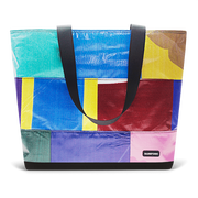 Patchwork Zippered Blake Tote