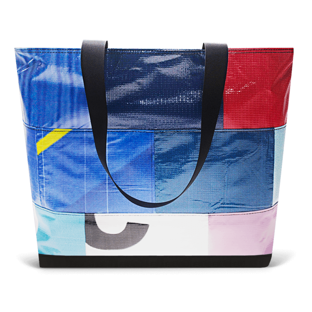 Patchwork Zippered Blake Tote
