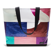 Patchwork Zippered Blake Tote