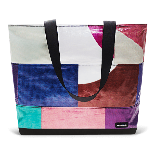 Patchwork Zippered Blake Tote