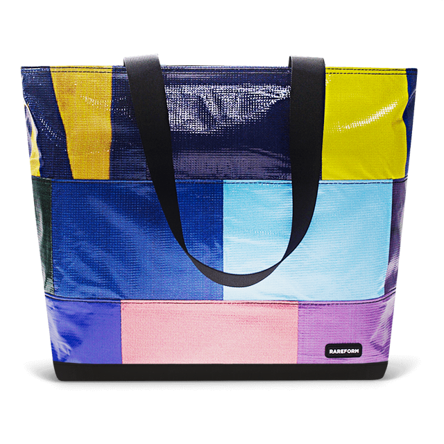 Patchwork Zippered Blake Tote