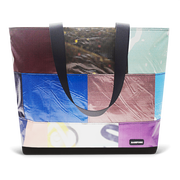 Patchwork Zippered Blake Tote