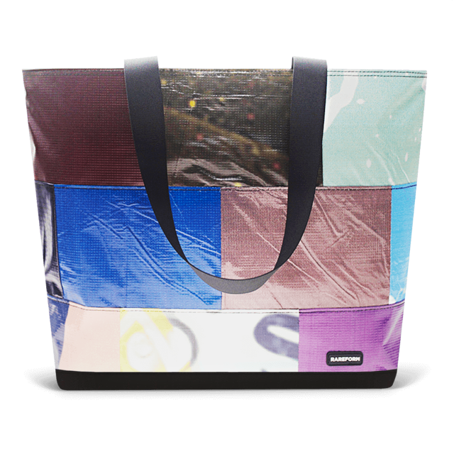 Patchwork Zippered Blake Tote