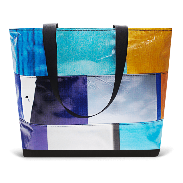 Patchwork Zippered Blake Tote