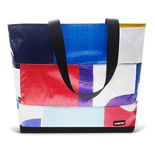 Patchwork Zippered Blake Tote