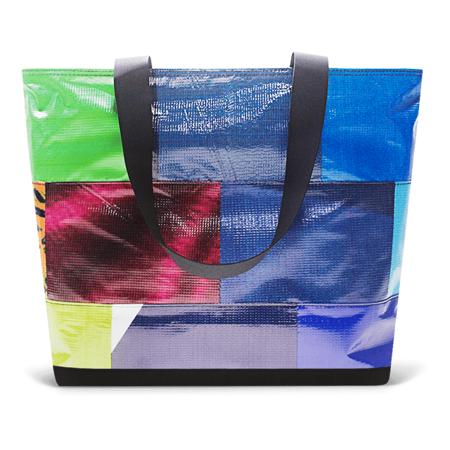 Patchwork Zippered Blake Tote