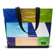 Patchwork Zippered Blake Tote