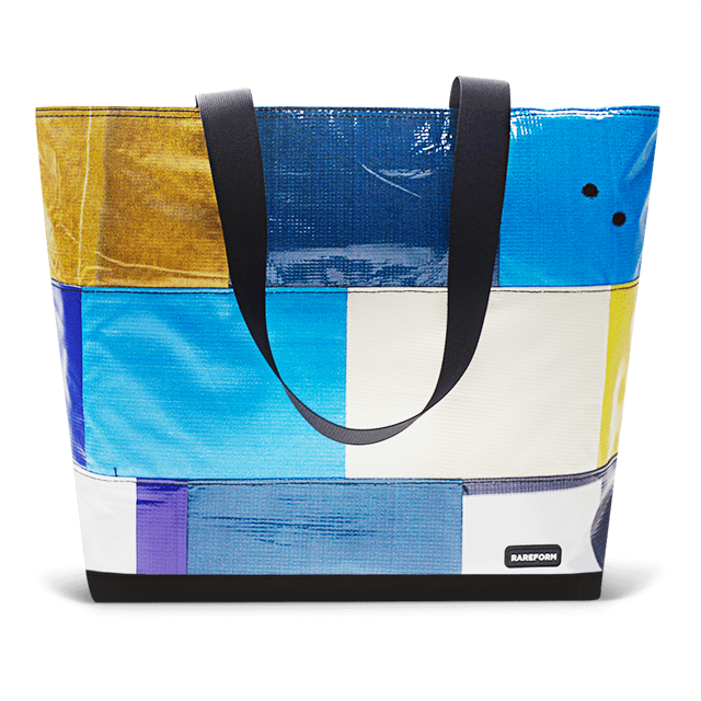 Patchwork Zippered Blake Tote