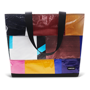 Patchwork Zippered Blake Tote