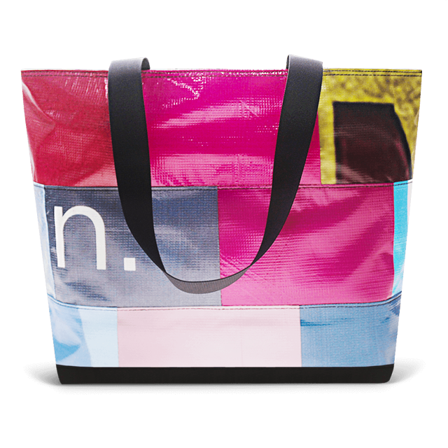 Patchwork Zippered Blake Tote