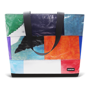 Patchwork Zippered Blake Tote