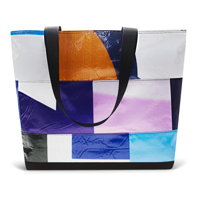 Patchwork Zippered Blake Tote