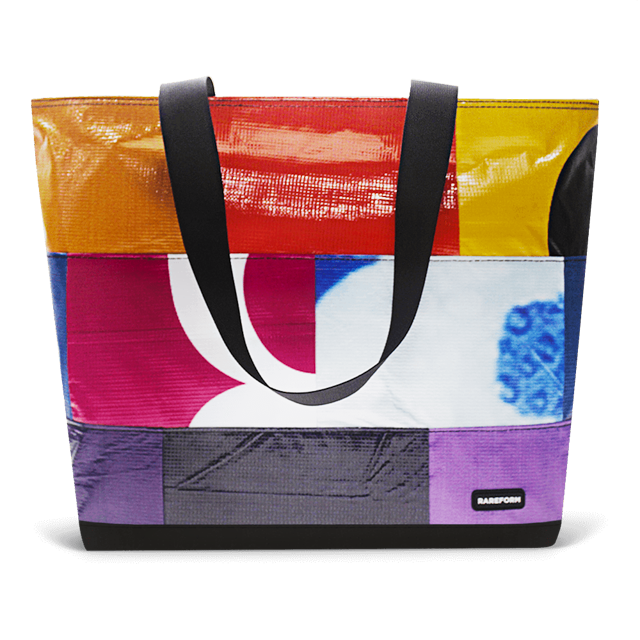 Patchwork Zippered Blake Tote