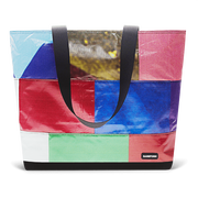 Patchwork Zippered Blake Tote