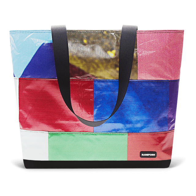 Patchwork Zippered Blake Tote
