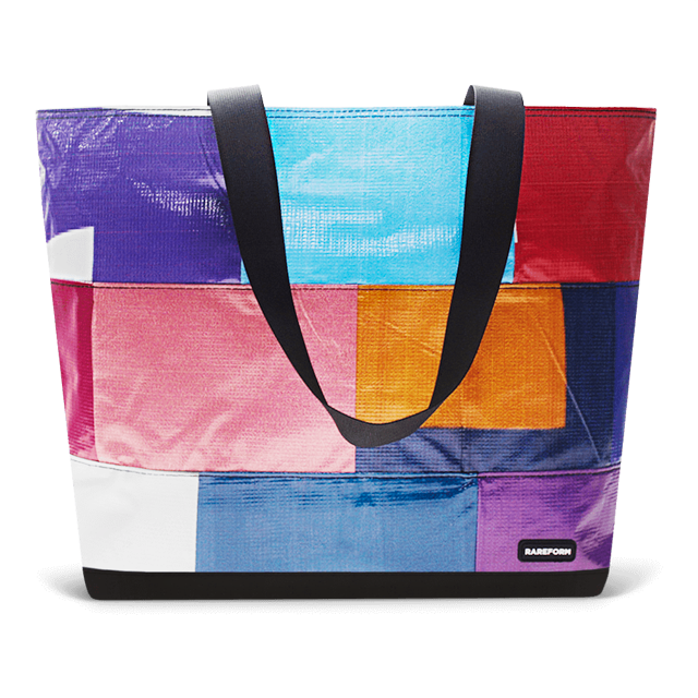 Patchwork Zippered Blake Tote