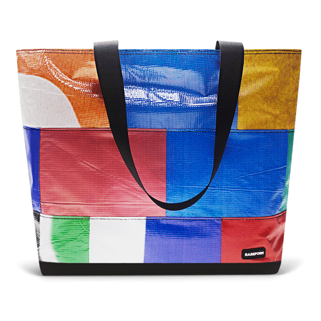 Patchwork Zippered Blake Tote