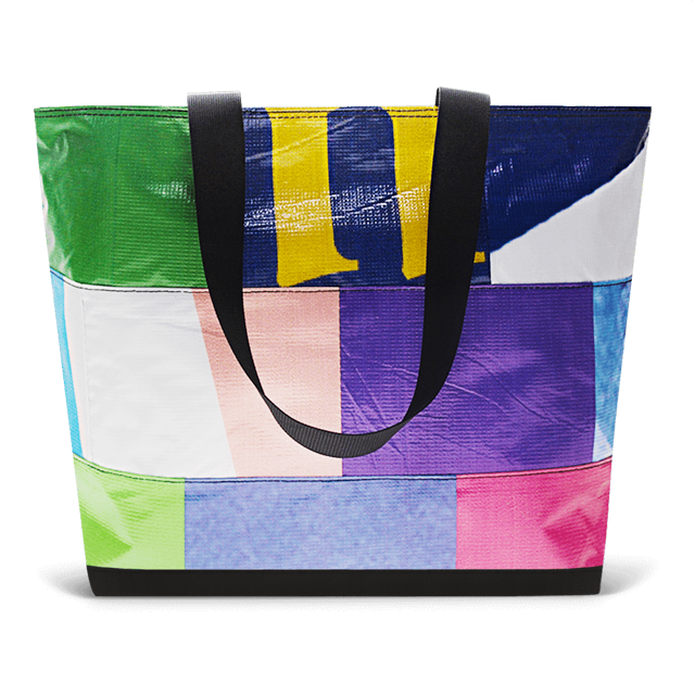 Patchwork Zippered Blake Tote
