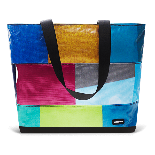 Patchwork Zippered Blake Tote