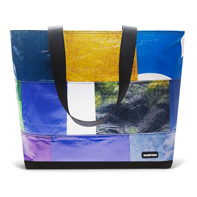Patchwork Zippered Blake Tote