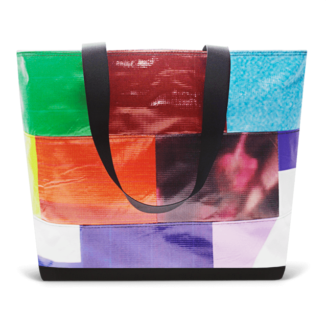 Patchwork Zippered Blake Tote