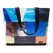 Patchwork Zippered Blake Tote