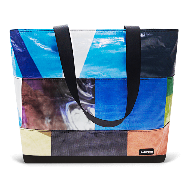 Patchwork Zippered Blake Tote