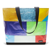 Patchwork Zippered Blake Tote