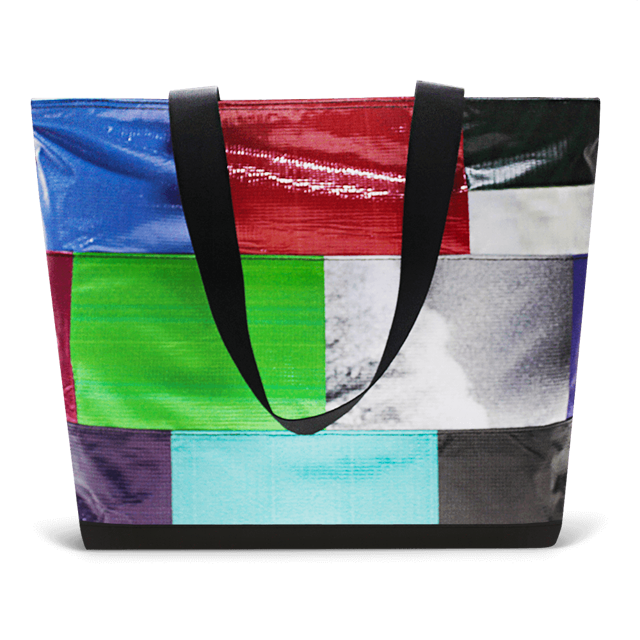 Patchwork Zippered Blake Tote