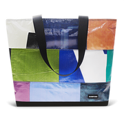 Patchwork Zippered Blake Tote