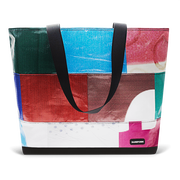 Patchwork Zippered Blake Tote