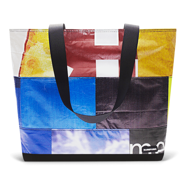 Patchwork Zippered Blake Tote