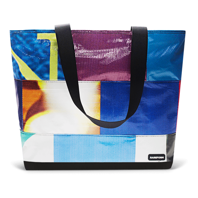 Patchwork Zippered Blake Tote