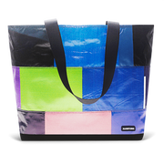 Patchwork Zippered Blake Tote