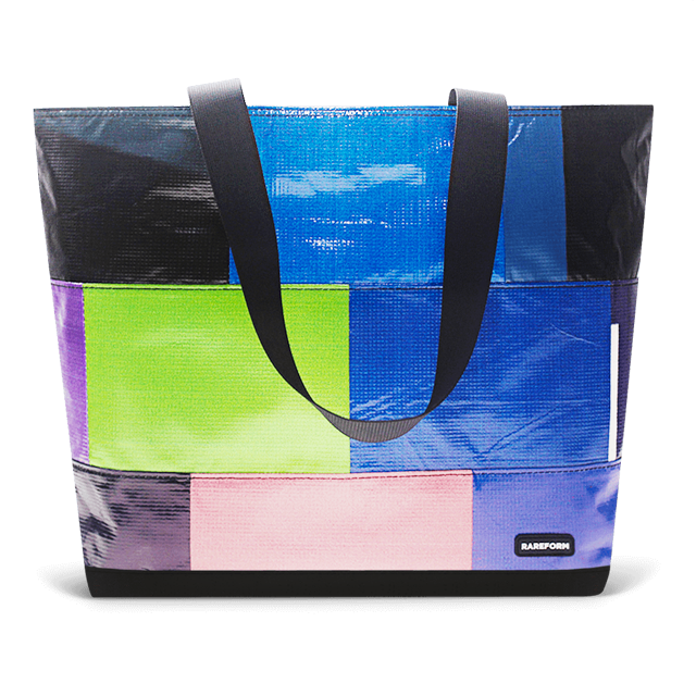 Patchwork Zippered Blake Tote