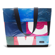 Patchwork Zippered Blake Tote