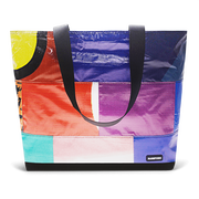 Patchwork Zippered Blake Tote