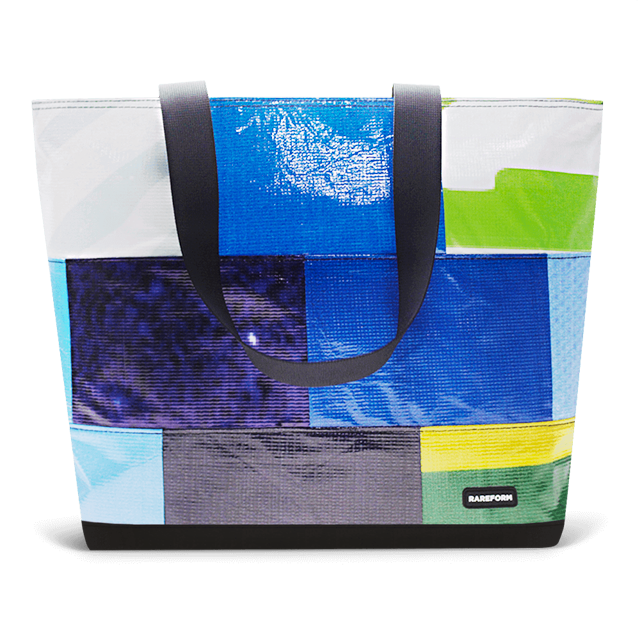 Patchwork Zippered Blake Tote