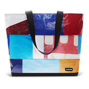 Patchwork Zippered Blake Tote
