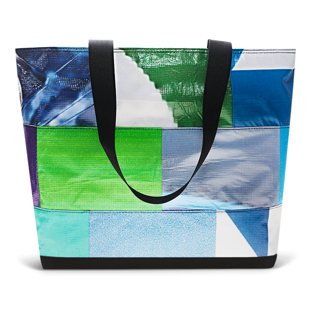 Patchwork Zippered Blake Tote