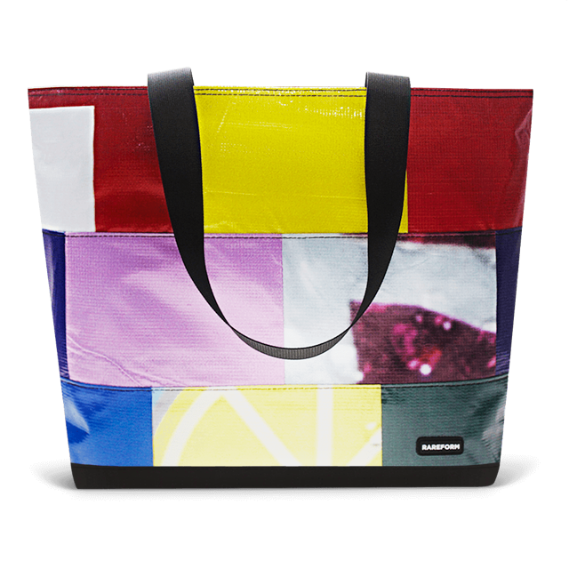Patchwork Zippered Blake Tote