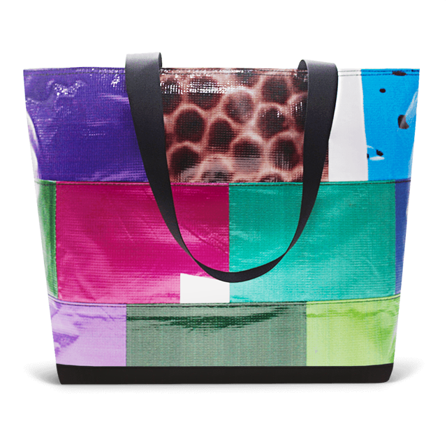 Patchwork Zippered Blake Tote