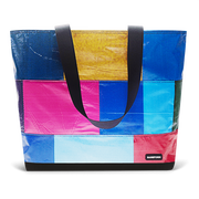 Patchwork Zippered Blake Tote