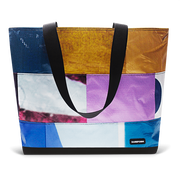 Patchwork Zippered Blake Tote