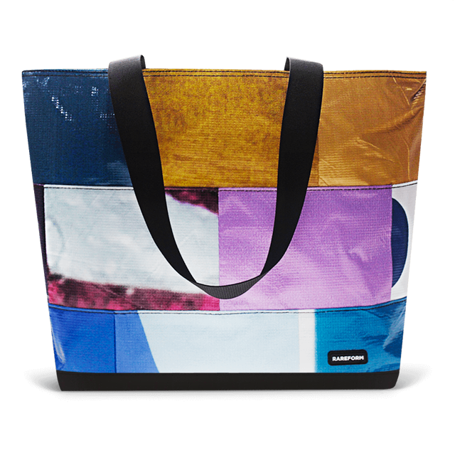 Patchwork Zippered Blake Tote
